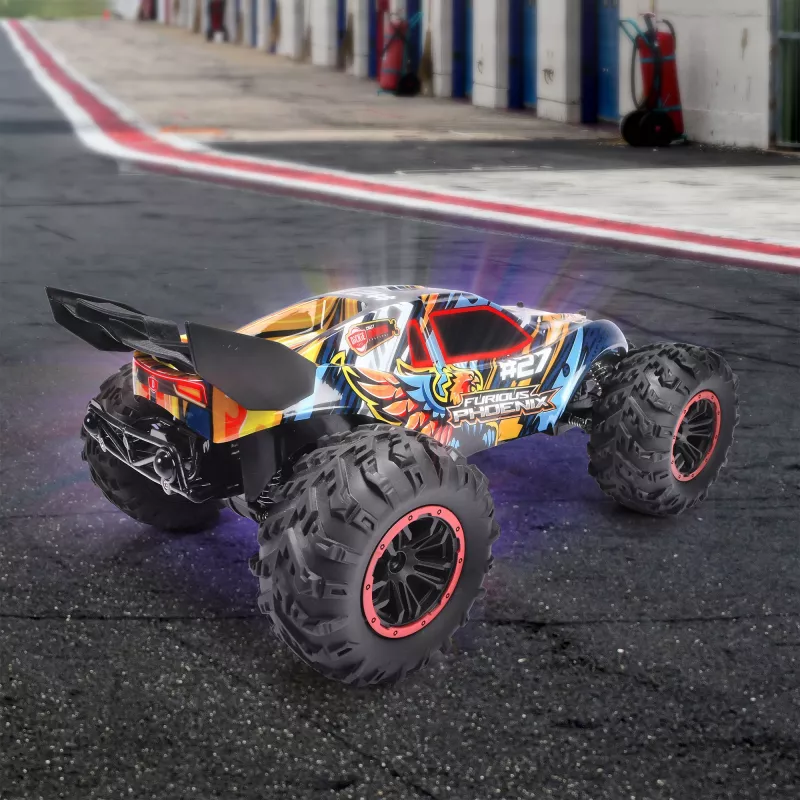 Sähköinen RC-offroad-auto Simba-Dickie Furious Phoenix 1:10 mittakaava