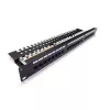 DIGITUS Professional DN-91624U - patch-paneeli - RJ-45 X 24 - musta, RAL 9005 - 1U (19 tuumaa)