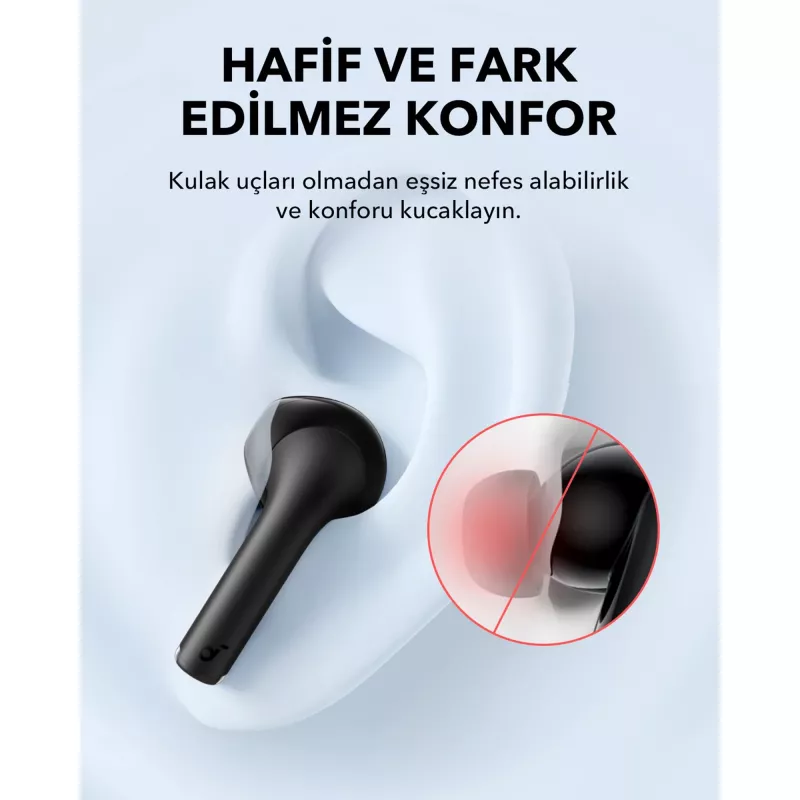 In-Ear True Wireless -kuulokemikrofoni Anker Soundcore A3994G11 K20i, USB-C, musta, intraauraalinen