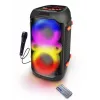 Esperanza EP156 BT FM LED RGB KARAOKE kaiutin musta 20W