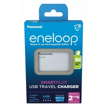 PANASONIC Eneloop Smartplus BQ-CC87 USB-akkulaturi (BQ-CC87USB)