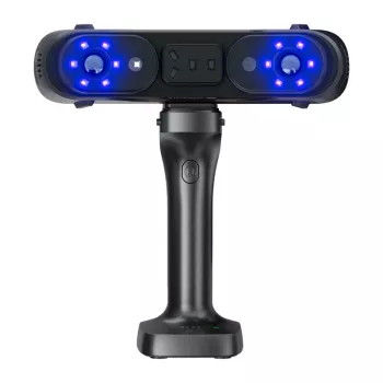 3D-skanneri Creality Sermoon X1 — tarkkuus 0,02 mm, Wi‑Fi 6, 34 laseria, NIR, musta