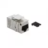 Keystone-moduuli patch-paneeliin DELOCK RJ45 Cat.6A ruuvisuojuksella, sininen