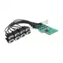Delock PCI Express -kortti > 8x Serial R