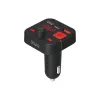 SAVIO FM-lähetin, Bluetooth 5.3, QC 3.0-laturi, LED-näyttö, Bass Boost, TR-15, musta