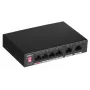 Dahua Technology PFS3006-4ET-60 hallitsematon L2 Fast Ethernet (10/100) Power over Ethernet (PoE) musta