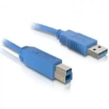 USB-kaapeli DeLOCK USB3.0 A-B uros/uros 1 m sininen