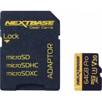 Nextbase U3-microSD-kortti 64GB