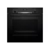 Kalusteisiin asennettava sähköuuni Bosch HBG537FB4, 71 L tilavuus, 4D-kiertoilma, EcoClean, grilli, lämpömittari