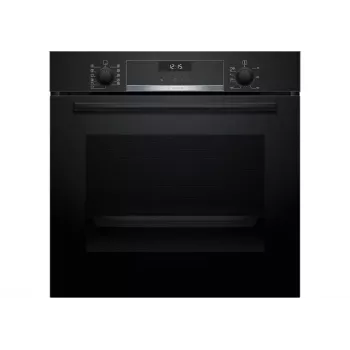 Kalusteisiin asennettava sähköuuni Bosch HBG537FB4, 71 L tilavuus, 4D-kiertoilma, EcoClean, grilli, lämpömittari