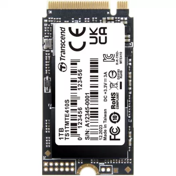 SSD-kiintolevy Transcend 1 TB M.2 PCI Express 4.0 NVMe 3D NAND TS1TMTE410S