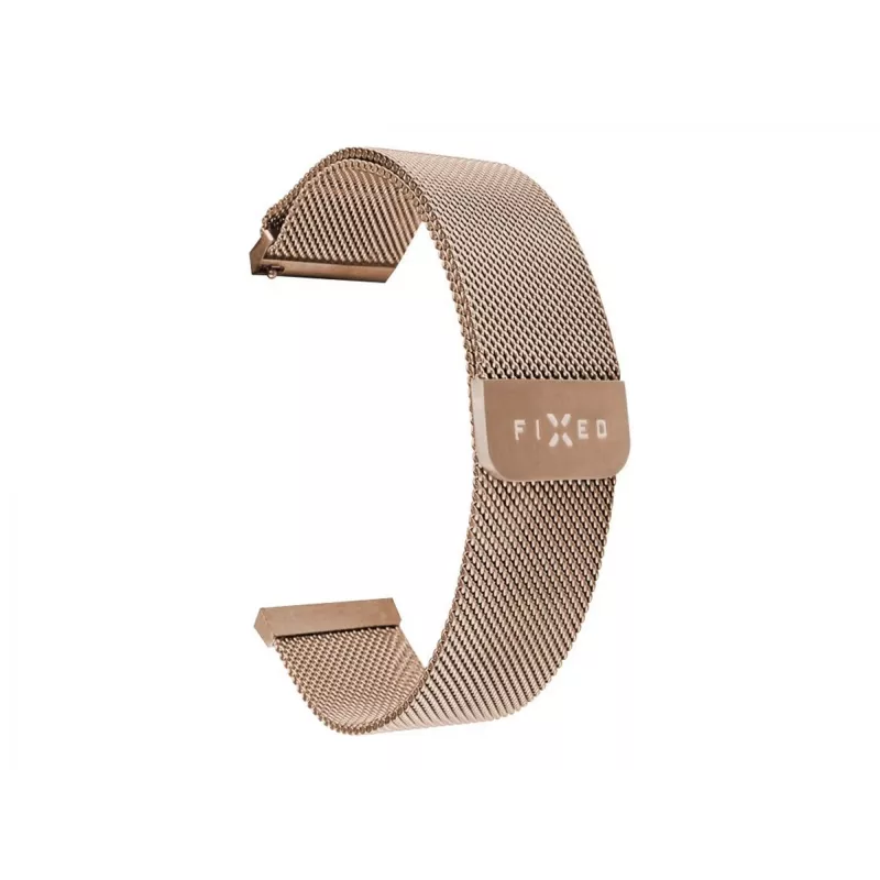 Kelloranneke FIXED Mesh Strap Fixed 18mm ruostumaton teräs pikavaihto kulta