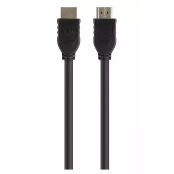 Belkin Standard - HDMI-kaapeli - HDMI (uros) - HDMI (uros) - 3 m - kaksoiseristys - musta - 4K-tuki