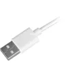 USB-adapterikaapeli Sharkoon USB 2.0 A - USB-C 1,5 m, valkoinen