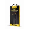 USB-näytönohjainsovitin Gembird A-CM-DPM-01 USB-C, tukee jopa 3840×2160, USB 2.0 / 3.2 Gen 2, musta, 2 m kaapeli