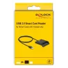 Älykortinlukija DeLOCK 91724 USB Type-A musta