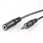 VALUE Secomp VALUE - äänen jatkokaapeli - stereo mini-jakkipistoke uros naaras stereo mini-jakkipistoke