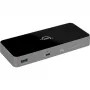 Thunderbolt 5 -keskitin, telakointiasema harmaa/musta, Thunderbolt 5, USB-A