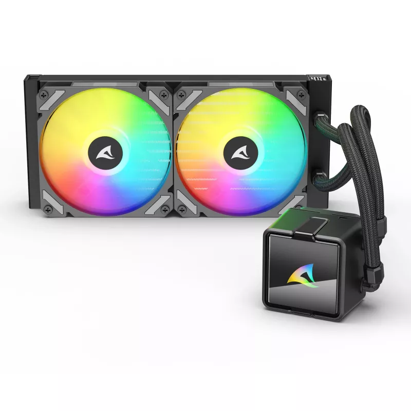 CPU-vesijäähdytin Sharkoon S50 ARGB, musta