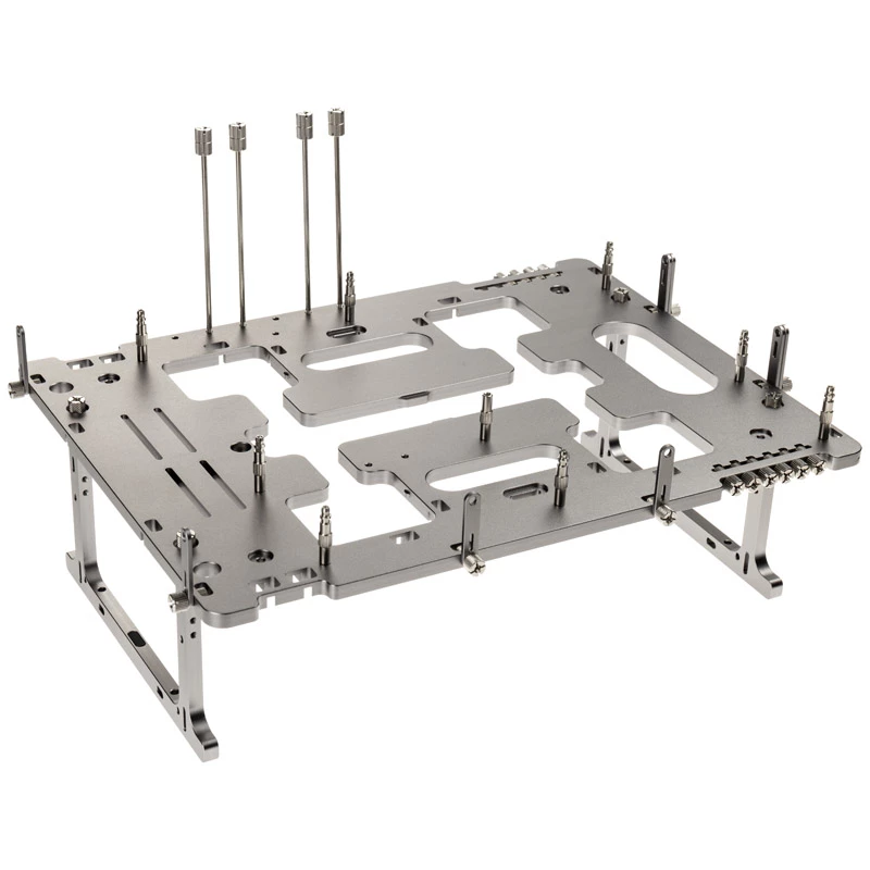 Benchtable-kotelo Streacom BC1 V2 – avoin testi-/penkkikotelo, titaani