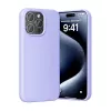 Vention Silicone Case KUFV0-40 puhelinkotelo iPhone 15 Pro Max, violetti, silikoni soft touch ohut istuvuus