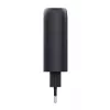 TRUST Maxo 100W 2-porttinen USB-C GaN laturi — 100 W, 2× USB-C, max. 20 V, 2 m kaapeli, musta