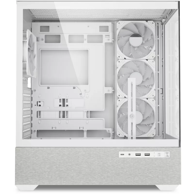 Sharkoon AK7 ARGB ATX -tietokonekotelo valkoinen