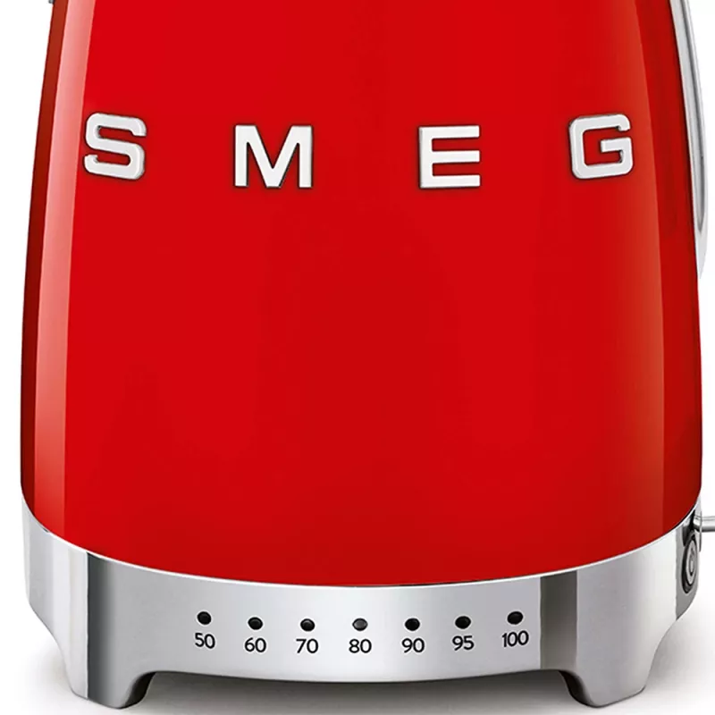 Vedenkeitin Smeg 1,7L 2400W punainen