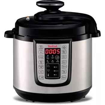 Tefal CY505EE0 monikattila 3,8 l musta, hopea