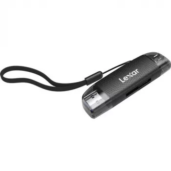 Kortinlukija Lexar LRW310X-BNBNG USB 2.0 Type-A/Type-C musta