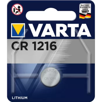 Varta CR1216 elektroniikkakenno litium 3 25mAh blister - paristo - CR1216