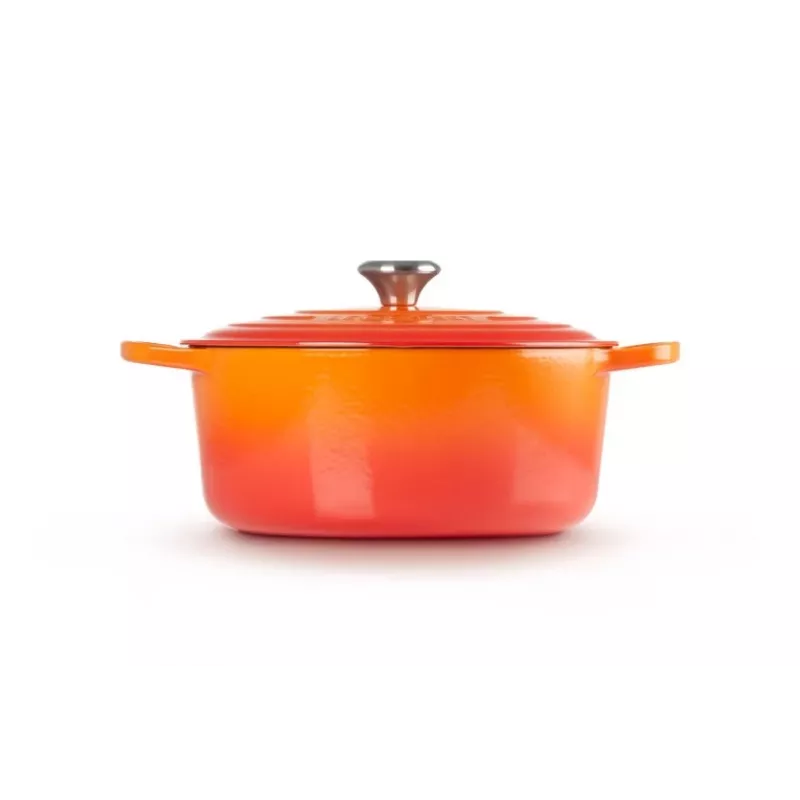 Le Creuset 21177280902430 6,7 L pyöreä kattila oranssi, punainen