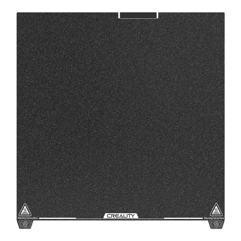 Rakennuslevy Creality K2 Plus PEI Frosted 400×400 mm — varaustulostusalusta