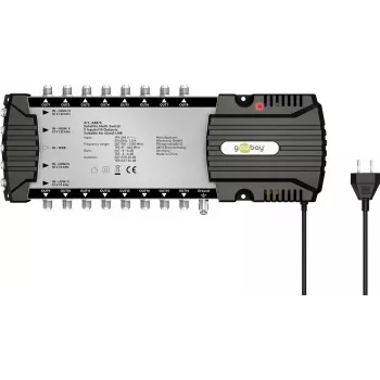 Goobay satelliittimultikytkin 5 tuloa/16 lähtöä (64876)