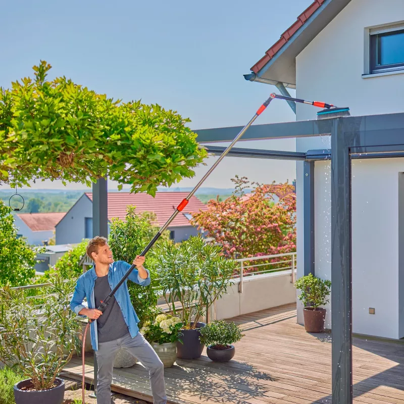 Gardena Cleansystem teleskooppivarsi M-XL, 155–260 cm