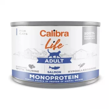 CALIBRA Cat Life Sensitive lammas - märkäruoka kissoille - 200g