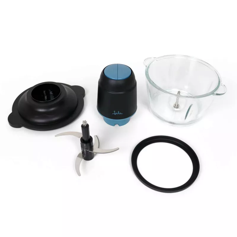 Sähköinen silppuri JATA JEPC1250 1,5L 400W musta läpinäkyvä