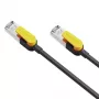 Verkkokaapeli CABLETIME Cat7 S/STP 15 m, musta