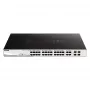 D-Link DGS-1210-28MP/E verkkokytkin hallittava L2 Gigabit Ethernet (10/100/1000) Power over Ethernet (PoE) 1U musta, harmaa