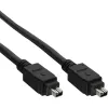 InLine FireWire 400 1394 -kaapeli 4-pin pistoke/pistoke 3 m