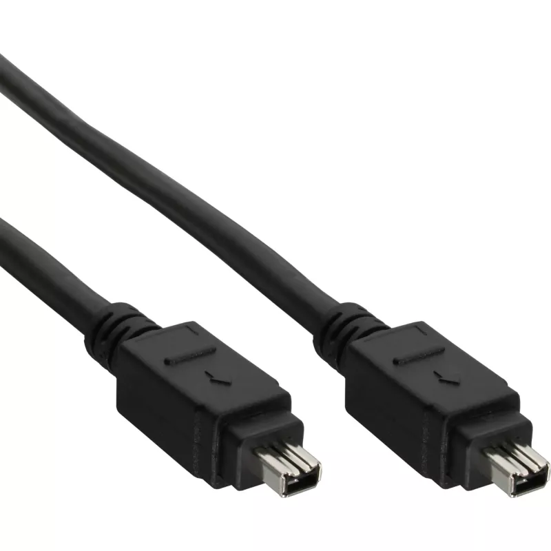 InLine FireWire 400 1394 -kaapeli 4-pin pistoke/pistoke 3 m