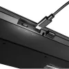Sharkoon OfficePal K30W musta DE-asettelu Rubberdome