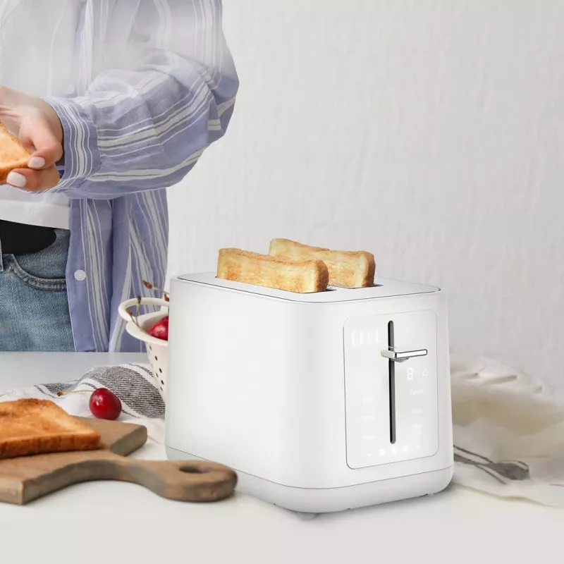 Leivänpaahdin Elle EKTTP201WHEU valkoinen – 2 viipaleen pop-up-paahdin
