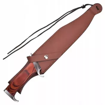 Kiinteäteräinen selviytymisveitsi Cinema Classic CC-H3 Rambo III 425 mm, terästerä, Codura-kahva, nahkatuppi