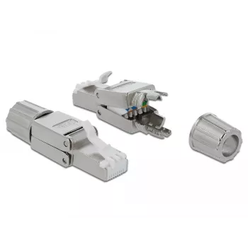Kaapeliliitin DeLOCK 86477 RJ-45 harmaa
