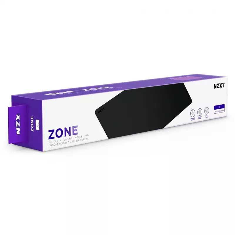 NZXT Zone hiirimatto XL 750x400mm musta MM-XLGSP-BK retail