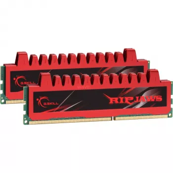DIMM 8 GB DDR3-1600 (2x 4 GB) Dual-kit, muisti F3-12800CL9D-8GBRL, Ripjaws, Lite Retail