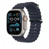 Apple 49mm Navy Ocean Band jatko-osa luonnon titaaniviimeistely