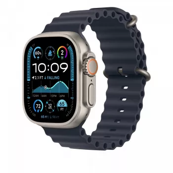 Apple 49mm Navy Ocean Band jatko-osa luonnon titaaniviimeistely