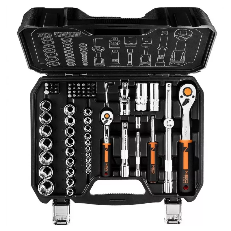 NEO tools 10-054 hylsy-/räikkäsarja
